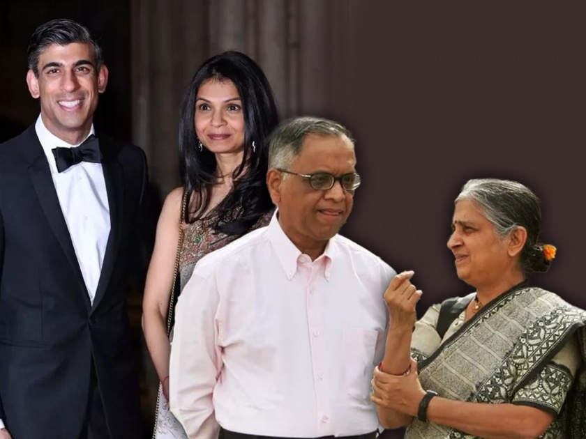 Infosys founder Narayana Murthy's wife Sudha Murthy has been elected to the Rajya Sabha, her daughter Akshata Murthy is the wife of British Prime Minister Rishi sunak  | सुधा मूर्ती पोहोचल्या राज्यसभेवर! साधेपणाची सर्वांना भुरळ, पाहा कुटुंबात कोण कोण?