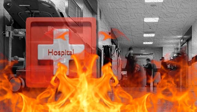 Shocking; Eight hospitals in Solapur city do not have fire fighting NOC | धक्कादायक; सोलापूर शहरातील आठ रुग्णालयांकडे अग्निशमनची एनओसीच नाही