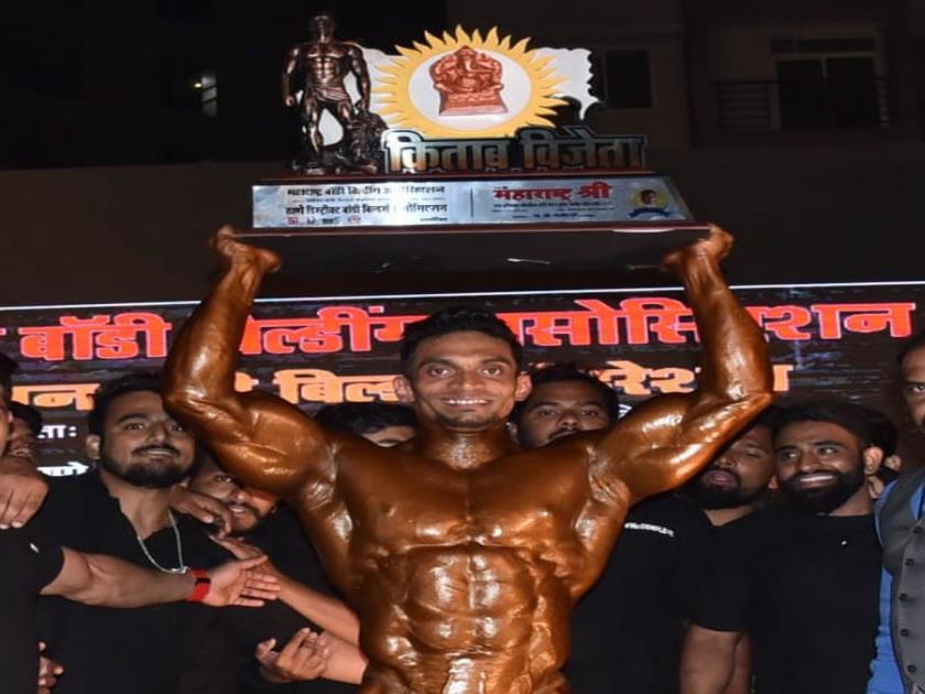 Suneet Jadhav won Maharashtra Shree tittle, sixth time he won this competition | 'महाराष्ट्र श्री'वर सुनीत जाधवचेच राज्य, जेतेपदाचा षटकार