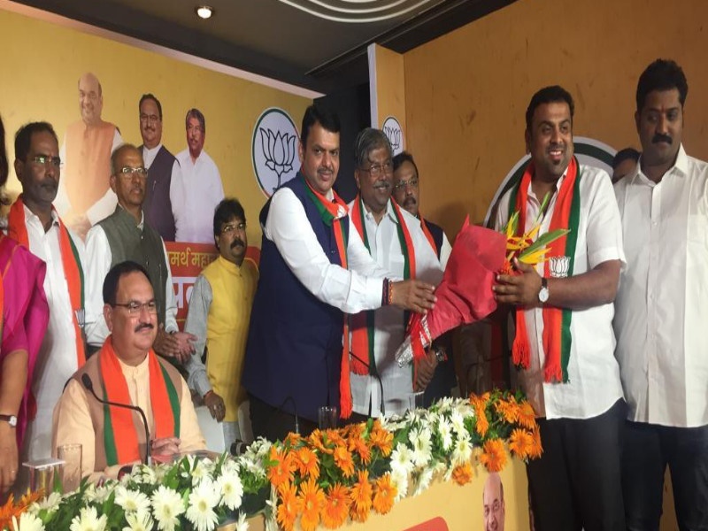 Maharashtra Election 2019 : BJP's mega incoming in Pune no stops doing anything; sunny nimhan enters in BJP | Pune Election 2019 : पुण्यातील भाजपची मेगाभरती सुरूच; शिवाजीनगरमधून सनी निम्हण यांचा भाजपात प्रवेश 