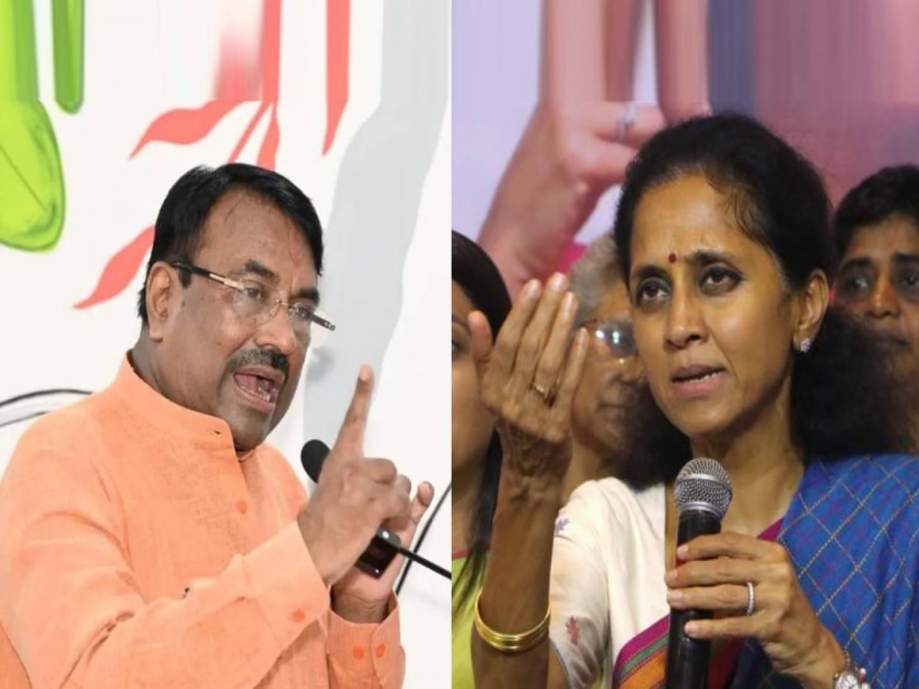 ncp sp group supriya sule said pm narendra modi should take action against bjp candidate sudhir mungantiwar | “सुधीर मुनगंटीवारांवर PM नरेंद्र मोदींनी कारवाई करायला हवी”; सुप्रिया सुळेंची मागणी
