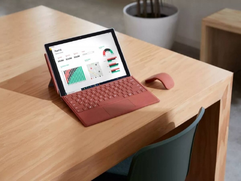 Microsoft Surface Pro 7 with removable SSD 15hour battery life and LTE launched in India | Microsoft Surface Pro 7+ भारतात लाँच; 15 तासांची बॅटरी लाईफ आणि बरंच काही, पाहा काय आहे खास