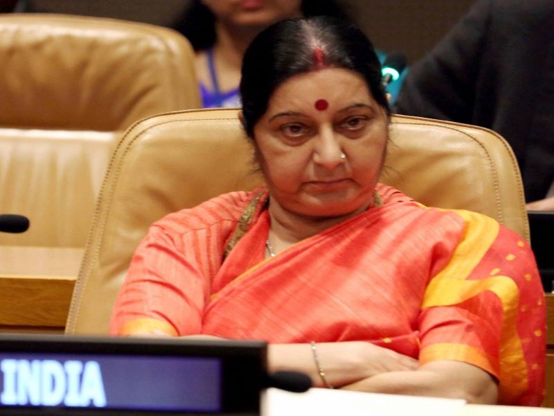 I will not contest the Lok Sabha election - Sushma Swaraj | मी लोकसभा निवडणूक लढवणार नाही- सुषमा स्वराज