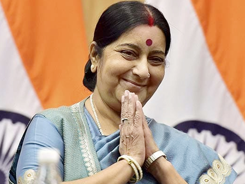 PM Narendra Modi's swearing-in ceremony: sushma swaraj to take outh today as cabinet minister | पाकला झापणाऱ्या, गरजूंच्या मदतीला धावणाऱ्या सुषमा स्वराजांचं मंत्रिपद पक्कं!