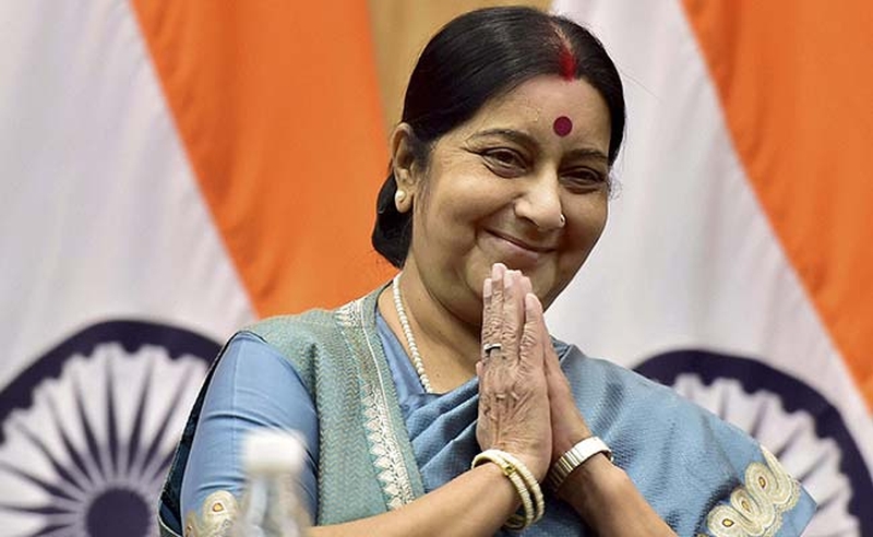In the days of Modi, the face of foreign ministry changed the way - Sushma Swaraj | मोदींच्या काळात भारताच्या परराष्ट्र मंत्रालयाचा चेहरामोहराचा बदलून गेला - सुषमा स्वराज