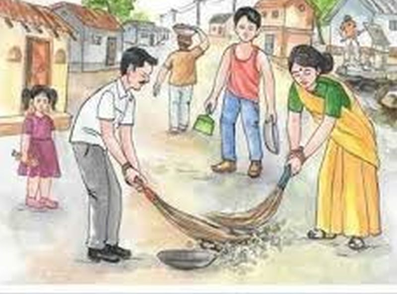 Cleanliness Diwali initiative breaks down in many villages | स्वच्छता दिवाळी उपक्रमाला अनेक गावांमध्ये फाटा