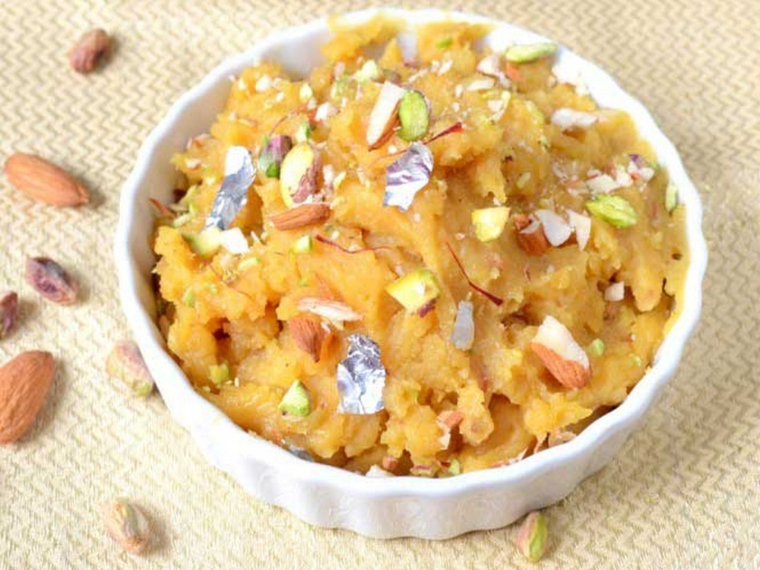 Shravan Special Recipe of sweet potato sheera or ratalyacha shira in marathi | श्रावण स्पेशल रेसिपी : चविष्ट आणि पौष्टिक रताळ्याचा शिरा