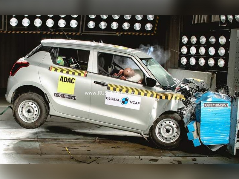 Maruti's swift fails in global NCAP...Structure unstable, 2 star safety rating | मारुतीची स्विफ्ट फेल झाली...पाहा किती आहे सुरक्षित