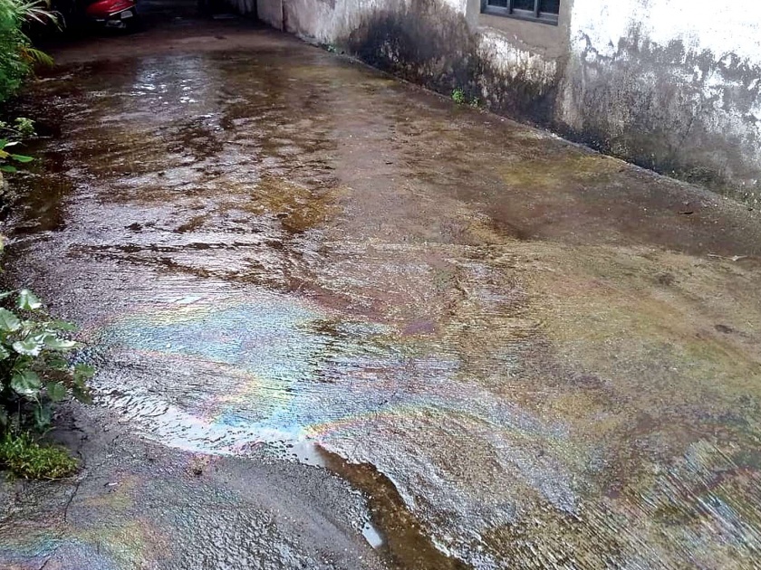 Oil mixed with rain again at MIDC? Investigation by the Pollution Control Board today | एमआयडीसीत पुन्हा तेलमिश्रित पाऊस? आज प्रदूषण नियंत्रण मंडळाकडून तपासणी