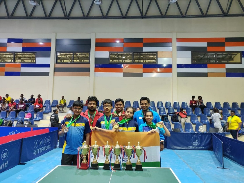 Table Tennis: Ananya chande win gold, India win 12 medals in ghana open | टेबल टेनिस : अनन्या, दिया यांची चमक, भारताला एकूण 12 पदकं 