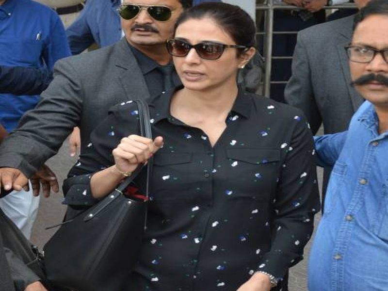 Blackbuck poaching verdict: Abuse of actress Tablas at Jodhpur Airport | Blackbuck poaching verdict: जोधपूर विमानतळावर अभिनेत्री तब्बूसोबत गैरवर्तन