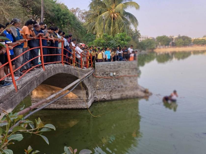Marital suicide by jumping into the water of Siddheshwar lake | सिद्धेश्वर तलावातील पाण्यात उडी मारून विवाहीतेची आत्महत्या
