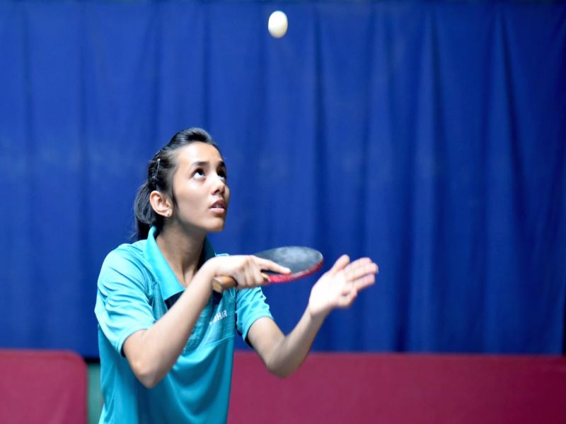 Tanisha Kotecha's selection in the Indian Table Tennis Team | भारतीय टेबल टेनिस संघात नाशिकच्या तनिषा कोटेचाची निवड 