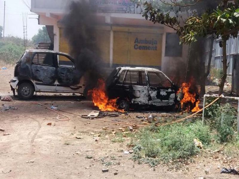Violent turn of the youth murder case in Nandurbar | नंदुरबारात युवकाच्या खून प्रकरणाला हिंसक वळण
