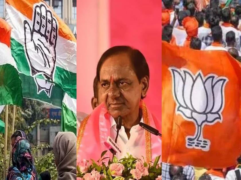 Telangana Exit Poll Results: Only BJP will play the real game in Telangana! BRS will go from power? Congress is expected to win in CNN Exit Poll | तेलंगणात भाजपाच खरा खेळ करणार! बीआरएसची सत्ता जाणार? काँग्रेस जोरदार मुसंडी मारण्याचा अंदाज