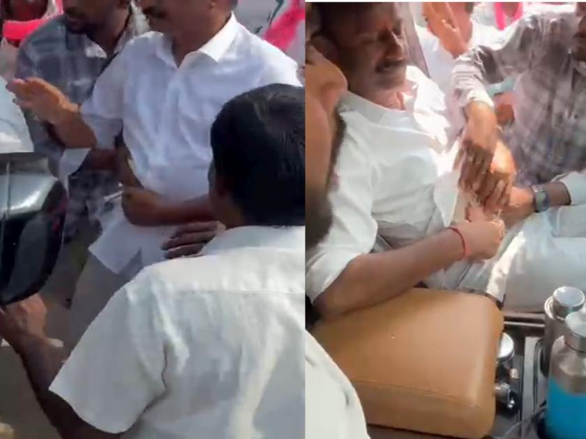 Breaking News: BRS MP Kotha Prabhakar Reddy stabbed, Knife attack during election campaign Telangana | मोठी बातमी! तेलंगाणात बीआरएस खासदारावर चाकू हल्ला; प्रकृती गंभीर, प्रचार सभेवेळी घटना