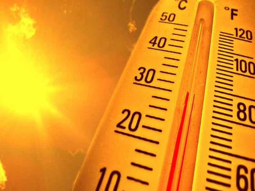 The sun rises on the throne! Temperature humidity 45 | राज्यावर सूर्य कोपला! तापमानाचा पारा ४५ वर