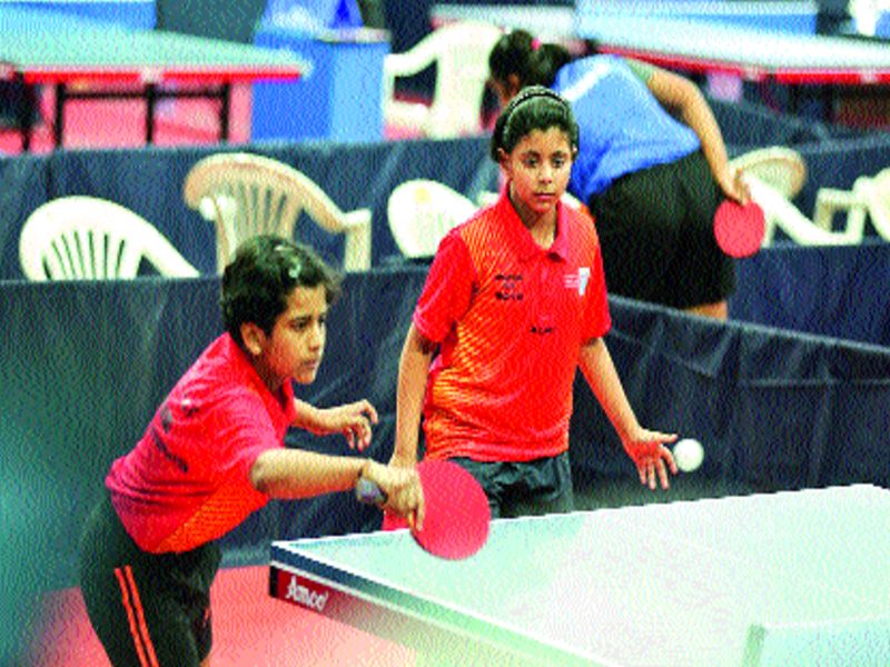 State Table Tennis: Double crown for Mumbai suburban team | राज्य टेबल टेनिस : मुंबई उपनगर संघाला दुहेरी मुकुट