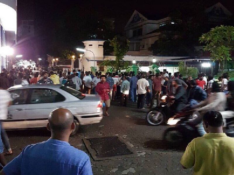 Maldives situation worsened, The country's chief justice, the former president arrested | मालदीवमध्ये परिस्थिती चिघळली! देशाचे सरन्यायाधीश, माजी राष्ट्राध्यक्षांना अटक