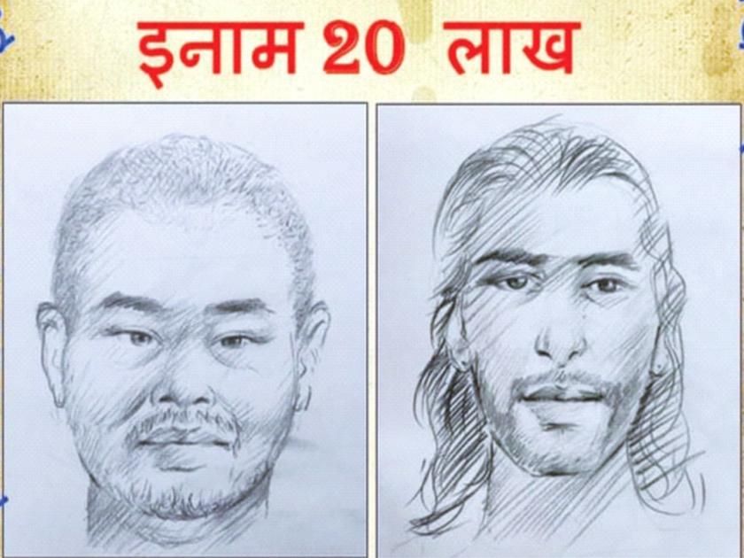 20 lakh bounty on terrorists, sketches of two suspected terrorists released; A search operation by hundreds of soldiers | दहशतवाद्यांवर २० लाखांचे बक्षीस, दोन संशयित दहशतवाद्यांची रेखाचित्रे जारी; शेकडो जवानांकडून शोधमोहीम