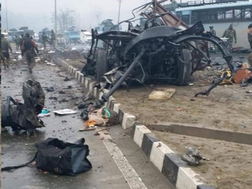 Pulwama Attack: Terrorist assassination of Abdul Rashid Ghazi in the explosion took place | Pulwama Attack: स्फोट घडवण्यात तरबेज अब्दुल रशीद गाझी याच्यामुळेच झाला दहशतवादी हल्ला