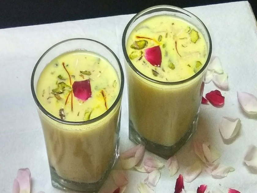 Holi special 2019 : How to make thandai recipe at home for occasion of holi | Holi 2019 : होळीला घरीच तयार करा थंडाई; जाणून घ्या रेसिपी!