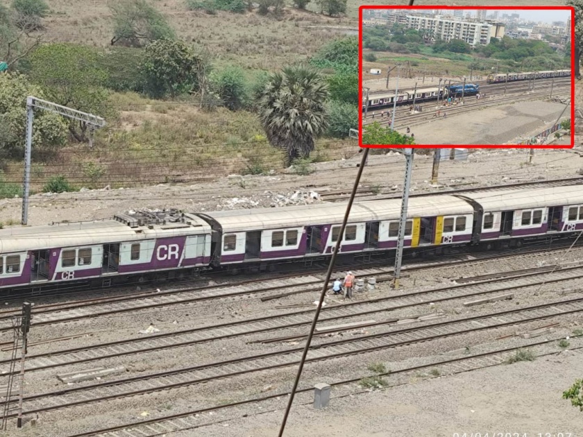 central Railway disrupted due to pantograph problem badlapur bound local got caught in the overhead wire | ठाकुर्लीत लोकलच्या पेंटाग्राफ समस्येमुळे मध्य रेल्वे विस्कळीत