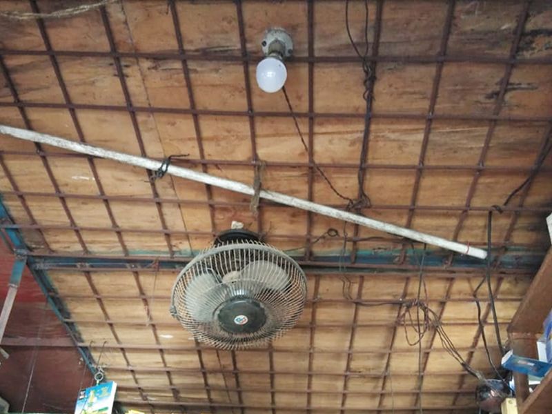 The roof network to prevent theft | चोरी टाळण्यासाठी छताला जाळ्या