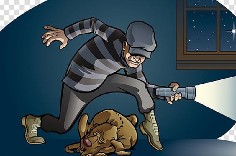 A burglary at the home of a police officer | पोलिस अधिकाऱ्याच्या घरी झालेल्या चोरीचा पदार्फाश
