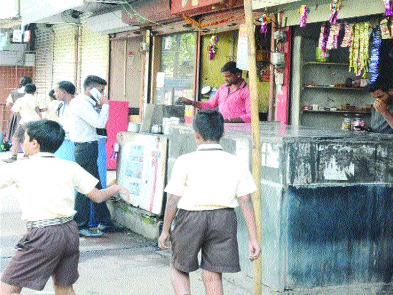 Gutkha, Tobacco sales in the school premises | शाळा परिसरात गुटखा, तंबाखूची विक्री