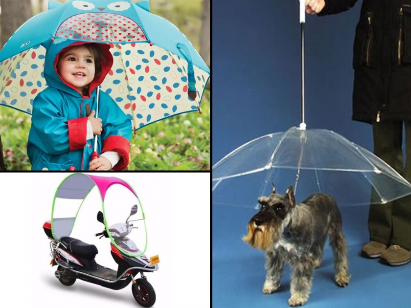Monsoon2018 FASHION TRENDS IN THIS YEAR MONSOON | Monsoon2018 डॉगी आणि बाईकसाठी सुद्धा बाजारात फॅशनेबल छत्र्या, तुम्ही पाहिल्या का ?