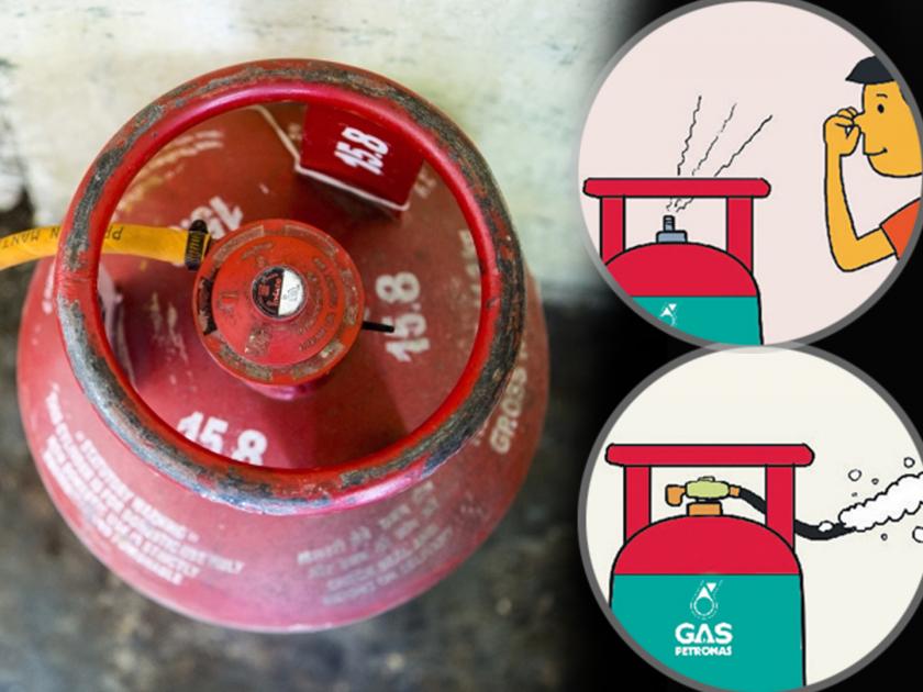 What to do when there is a leakage of gas from lpg cylinder | गॅस सिलेंडर लीक होत असेल तर या गोष्टींची काळजी घ्या