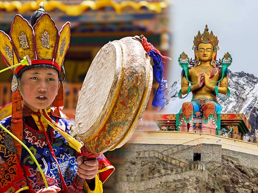 Hemis festival in leh ladakh | संस्कृतीचं अप्रतिम दर्शन घडवणारं लडाखमधील 'हेमिस फेस्टिव्हल'