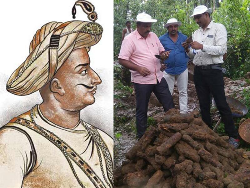 Tipu Sultana's 1000 Rockets Found In The Fort Of Karnataka | कर्नाटकातील किल्ल्यात सापडली टीपू सुलतानाची 1000 रॉकेट्स
