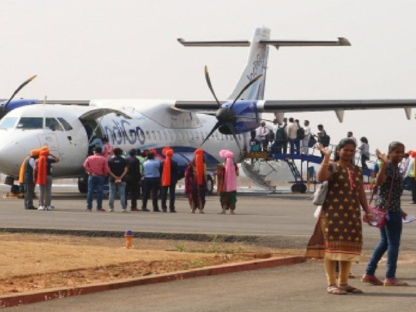 Kolhapur Tirupati flight service likely to be closed | कोल्हापूर-तिरूपती विमानसेवा बंद होण्याची शक्यता, प्रतिसाद कमी असल्याचे कंपनीचे म्हणणे