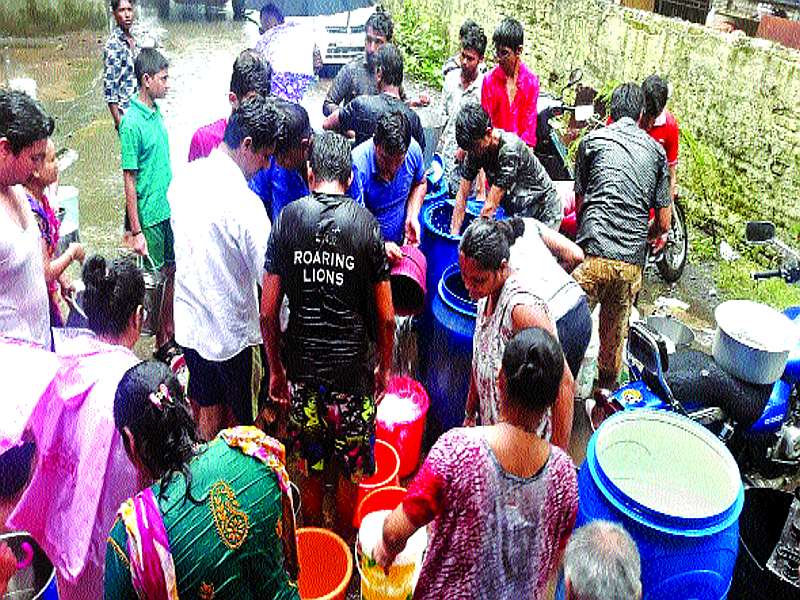 Weeding for water in Titwala | टिटवाळ्यात पाण्यासाठी वणवण