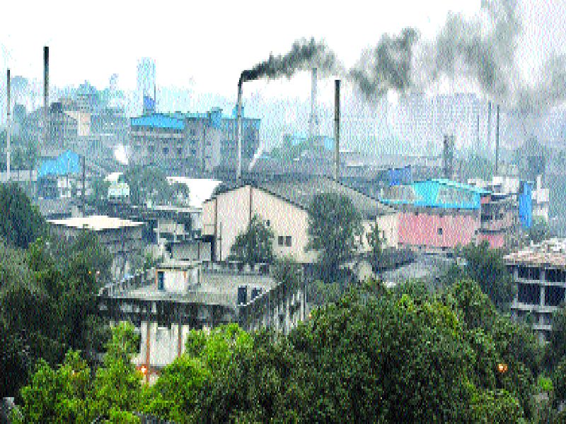  Dombivali enters! , Air pollution dangerous | डोंबिवली घुसमटतेय! , वायूप्रदूषण धोकादायक  