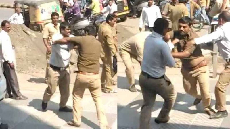 Eight attacks on traffic police in Nagpur during the year | नागपुरात  वर्षभरात वाहतूक पोलिसांवर आठ हल्ले