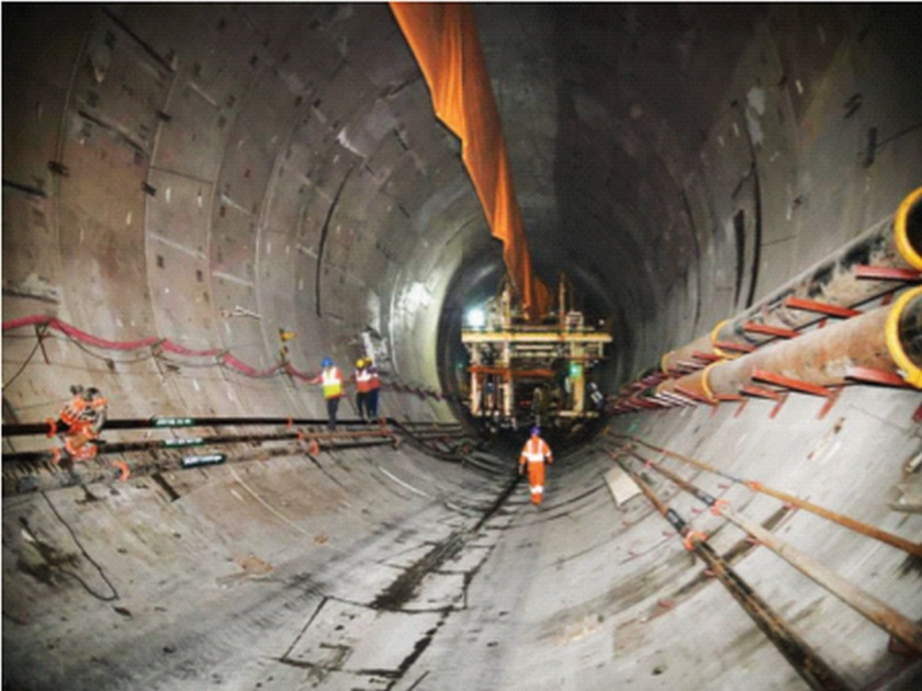 ‘Mawla’ dug a hundred meters of tunnel | ‘मावळा’ने खाेदले शंभर मीटरचे भुयार
