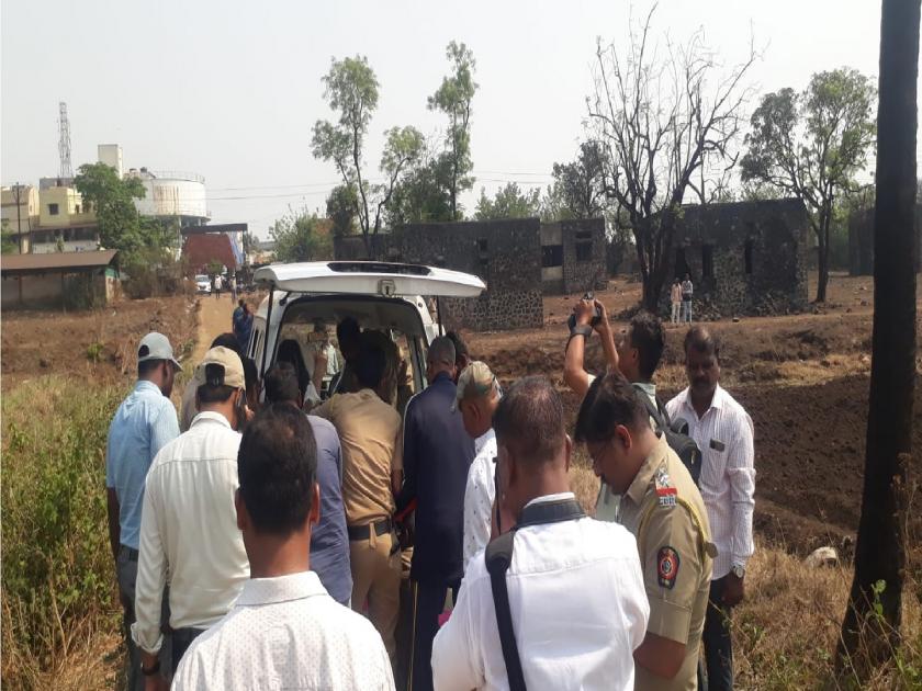 Brutal murder of a worker in Uchgaon in Kolhapur, The motive for the murder is unclear | कोल्हापुरातील उचगावात कामगाराचा निर्घृण खून, बघ्यांची मोठी गर्दी; खुनाचे कारण अस्पष्ट