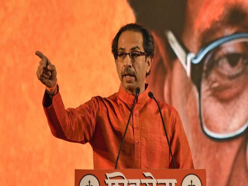 Lok Sabha elections 2019 - Uddhav Thackeray clarified on Gandhinagar visit | भगव्याची ज्यांना ‘ऍलर्जी’ आहे, त्यांच्या पोटात दुखणारच - उद्धव ठाकरे 