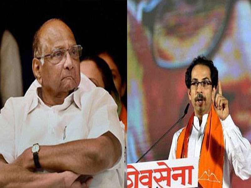 Maharashtra Election 2019 : Sharad Pawar blows on the 10 Rs lunch of shiv sena | Maharashtra Election 2019 :'राज्य चालवायला दिलंय की स्वयंपाकाला', 10 रू थाळीवरुन पवारांनी शिवसेनेला सुनावले