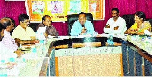 Sangli Municipal Corporation Dharevar: District IndustriesMitri Meeting | सांगली महापालिका अधिकारी धारेवर : जिल्हा उद्योगमित्र बैठक