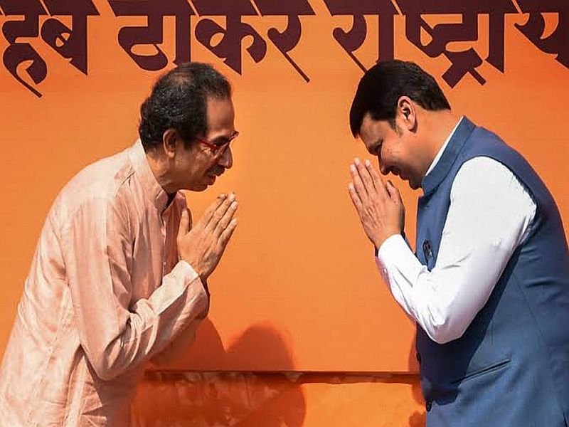 BJP-Shiv Sena alliance lost; Fadnavis caretaker CM in maharashtra | भाजप-शिवसेना युतीचं बिनसलं; फडणवीस काळजीवाहू मुख्यमंत्री