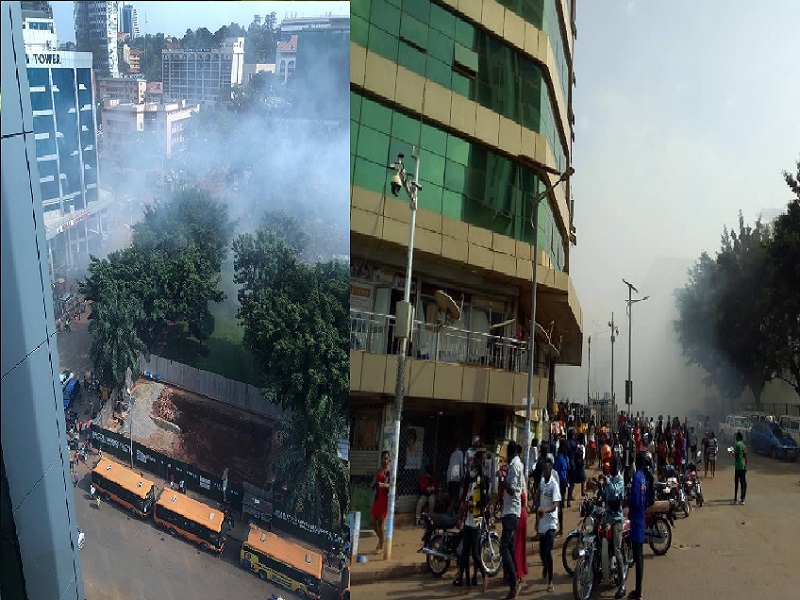 serial blast near assembly in ugandas capital kampala, Indian team was just 100 meters away when a chain bomb exploded | 'या' देशाच्या संसदभवनाजवळ साखळी बॉम्बस्फोट, अवघ्या 100 मीटर अंतरावर होता भारतीय संघ