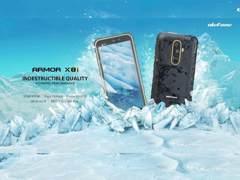 Ulefone armor x8i rugged phonegoes official with 5080 mah battery price sale  | याला म्हणतात मजबूत फोन! उंचावरून पडल्यावर आणि पाण्यात बुडल्यावर देखील राहणार सुरक्षित हा स्वस्त स्मार्टफोन  