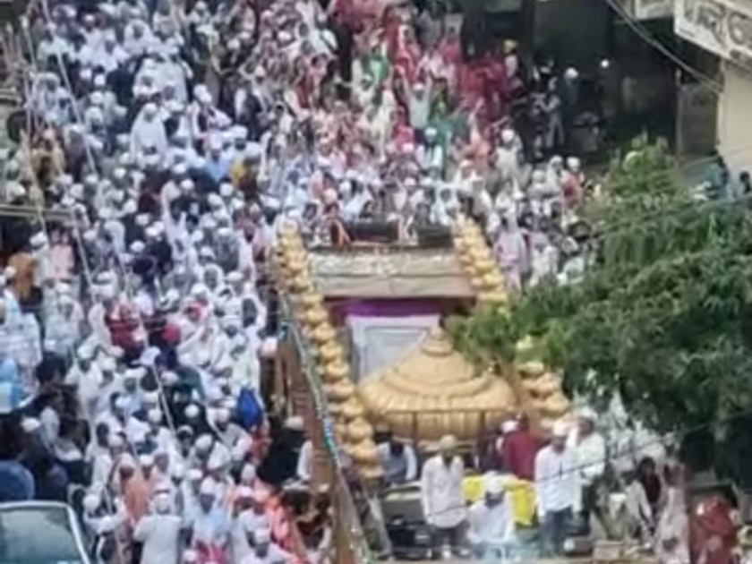 prabhat feri on the occasion of guru nanak jayanti in ulhasnagar | उल्हासनगरमध्ये गुरुनानक जयंती निमित्त प्रभात फेरी 