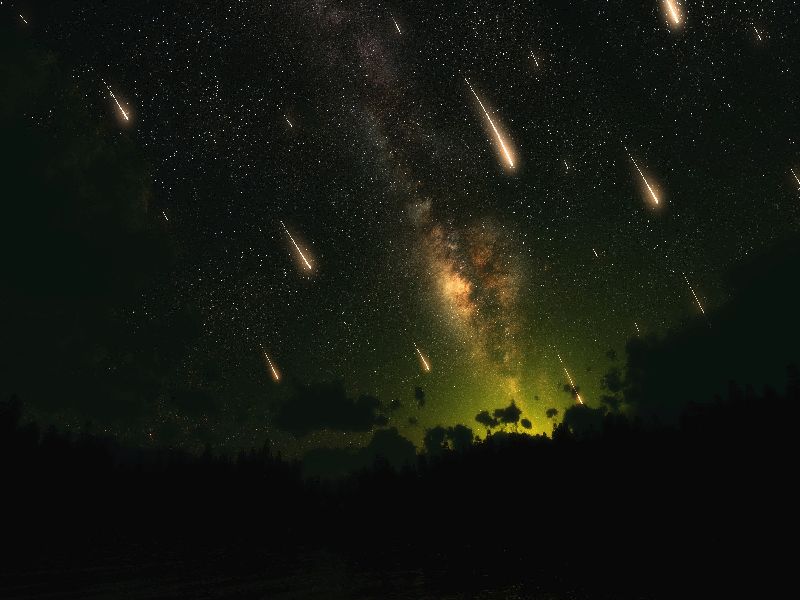Tonight to see the meteor shower | आज रात्री उल्का वर्षाव पाहण्याची संधी