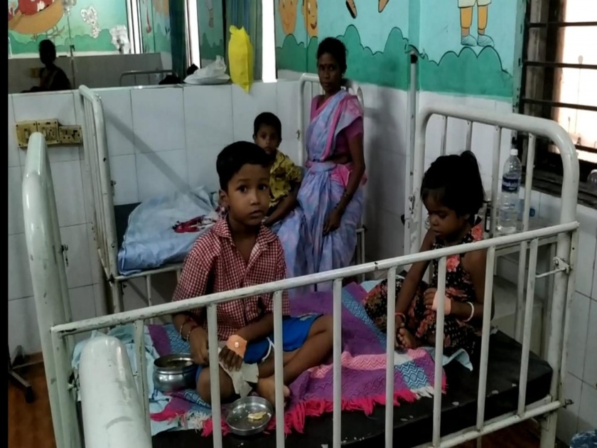 Shocking! 13 children in Anganwadi vomiting and loose motion due to dosing of tonic | धक्कादायक! टॉनिकचा डोस पाजल्याने अंगणवाडीतील 13 मुलांना उलट्या- जुलाब