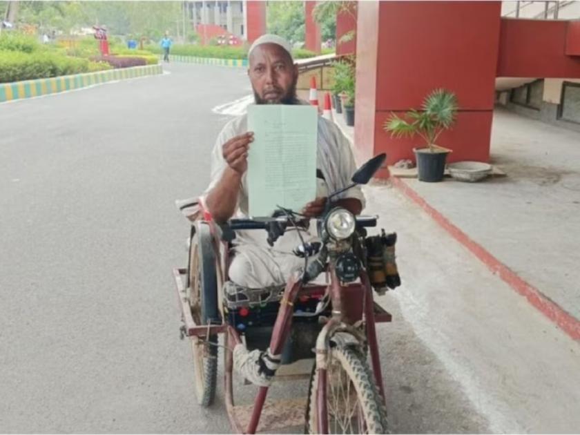 alwar husband lost both legs in accident wife refused to keep him with her | कमाई दिली, पत्नीच्या नावाने जमीन घेतली; नवऱ्याने अपघातात पाय गमावताच 'ती' सोडून गेली